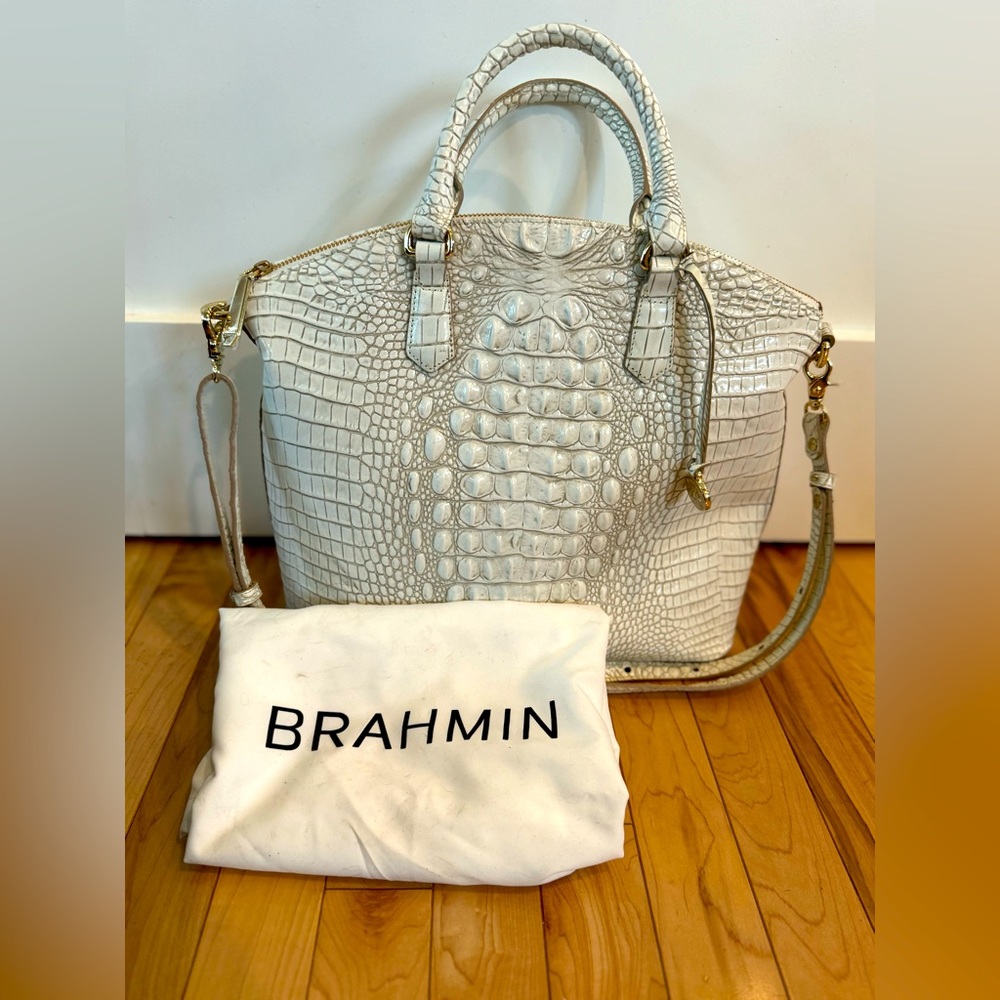 New Large Brahmin Duxbury Satchel